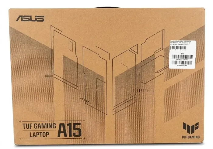 Notebook Gamer ASUS TUF Gaming A15, RTX3050 AMD RYZEN 7, 8 GB, 512 GB SSD, FA506NCG-HN216