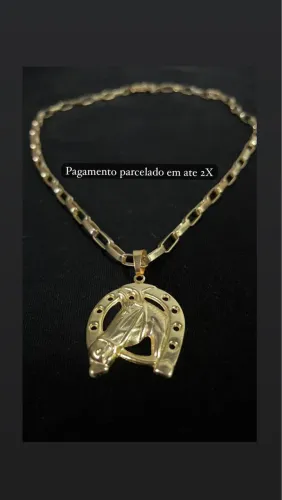 Cordão de moeda antiga