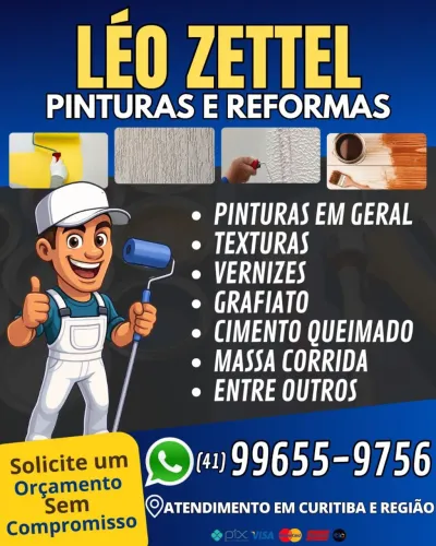 Pintura e reformas em geral 