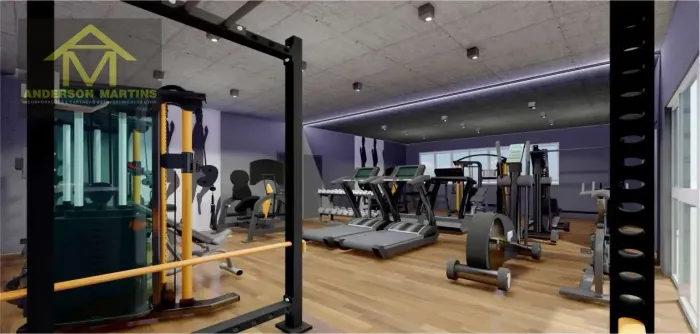 Apartamento espaçoso para viver com conforto: Residencial Bella