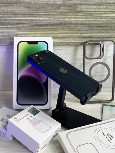 IPHONE 14 plus 128 gb MIDNIGHT ZERO MARCAS TUDO ORIGINAL 4 meses DE GARANTIA