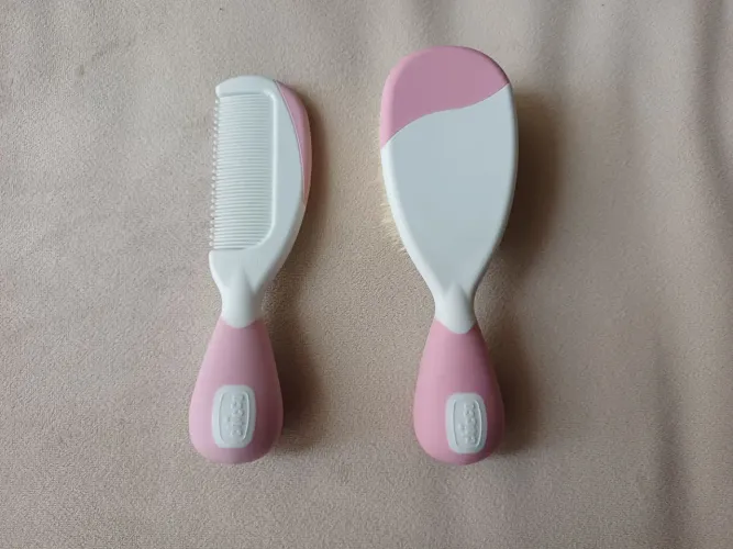 Kit Escova e Pente para bebê Chicco