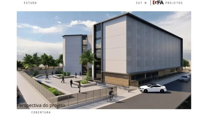Prédio Comercial Institucional Corporativo Para Locação com 6.500m² de A.C, 50 Vagas, Será
