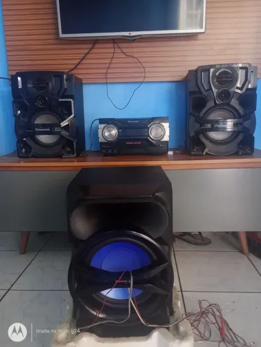 Vendo som Panasonic parando sozinho
