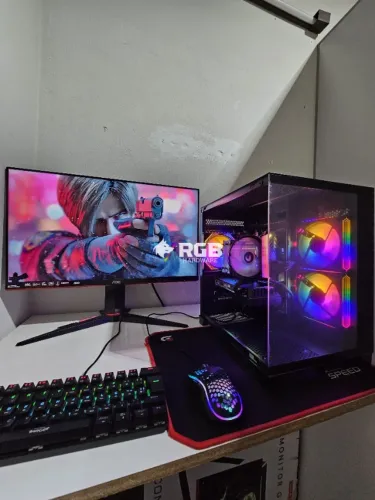 PC Gamer - Ryzen 5 5500 + RX6600 + DDR4 16GB + NVMe 512GB