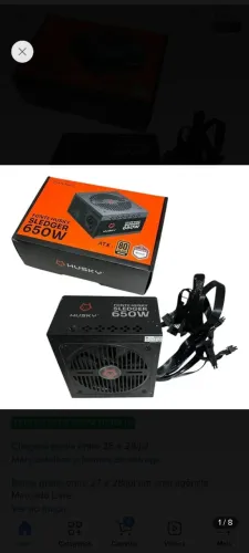 Fonte Husky Sledger 650W NOVA
