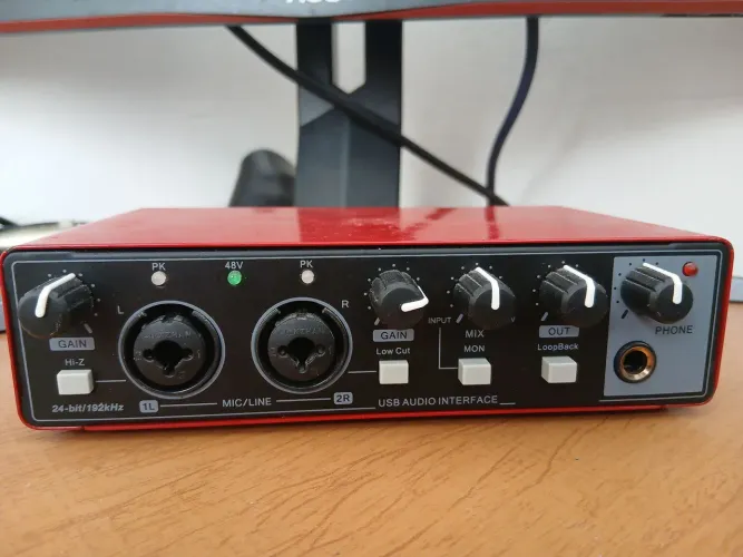 Interface de Áudio Profissional