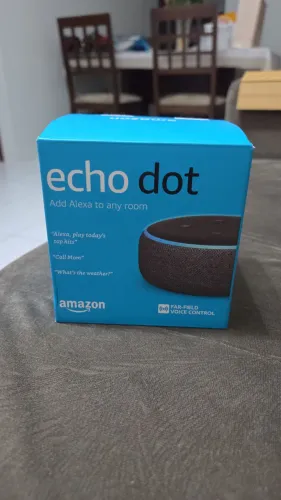ALEXA ECHO DOT 3° GERAÇÃO