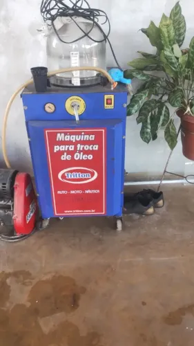 Máquina sugadora de óleo pra trocar de óleo de carros