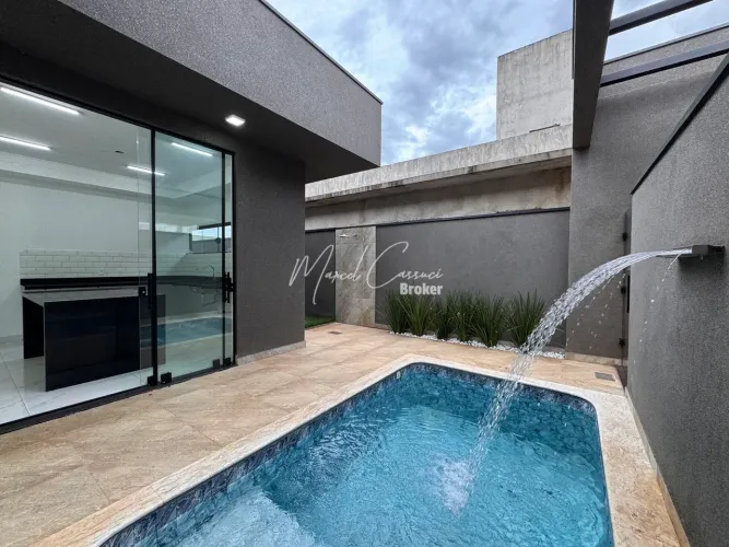 Condomínio Setlife II Mirassol - Belíssima casa à venda com 3 suítes amplas, sendo 1 suíte
