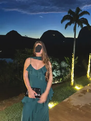 Vestido Verde Esmeralda - Thays Castro Boutique | Tam. P