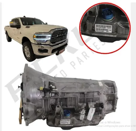 CAIXA CÂMBIO AUTOMÁTICA DODGE RAM 2500 6.7 19-23