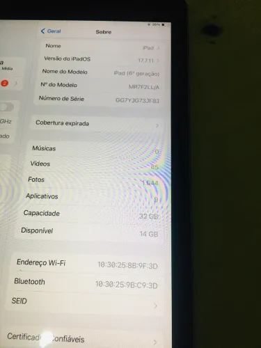 Vendo iPad 6 geração