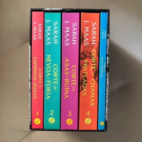 Box Livros Corte de espinhos e rosas - Sarah J. Maas
