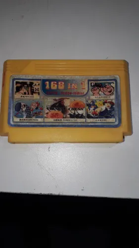 Cartucho 168 Jogos Em 1 Nes Nitendinho 60 Pinos 