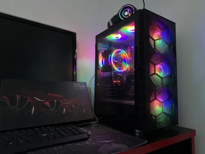 PC GAMER RX 6750 XT SSD 1TB HD 2TB 16GB RAM