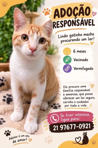 Gato para adoção