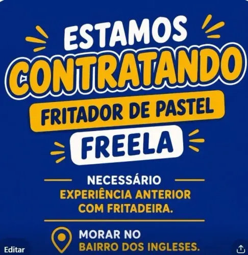 Fritador de Pastel (freela)