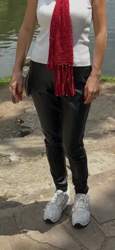 Calça em PU