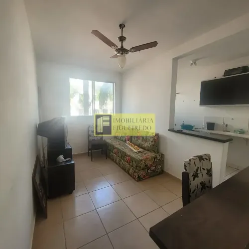 Apartamento mobiliado para locação no Manoel Del Arco.
