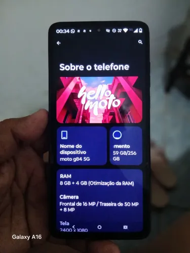MOTOROLA MOTO G84 ? 256 GB