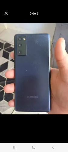 S20 fé 256 gb vendo ou troco por iphone 7 com volta do interessado