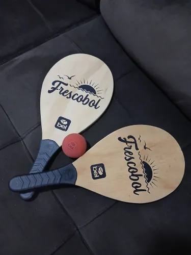Vendo - Kit Raquete Frescobol+ Bolinha