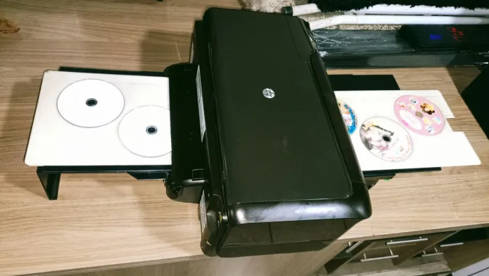 IMPRESSORA DE CDs e DVDs com Bulkink de tintas
