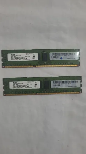 Vendo par de memória ram pc 8GB PC3L funcionando perfeitamente 4GB cada.