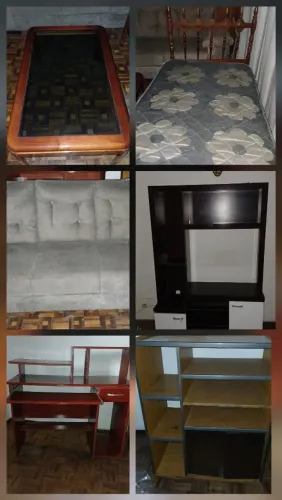 Família vende móveis rack TV, cama, armário, sofá, mesa centro, escrivaninha