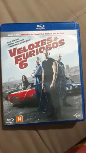 Blue Ray Original - Velozes e Furiosos 6<br>