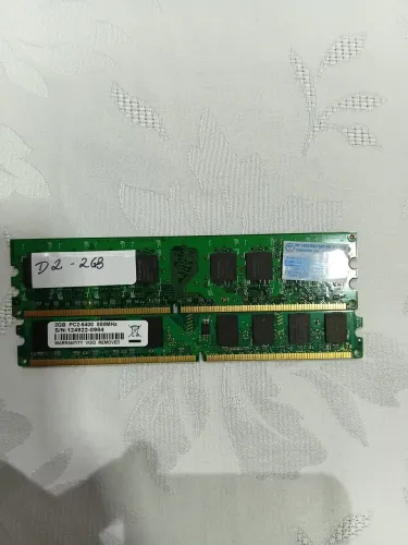 Memória ram ddr2 2gb desktop preço unitário
