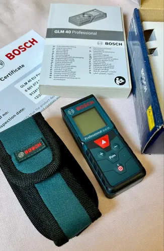 Trena Laser Bosch GLM 40 Professional 40m