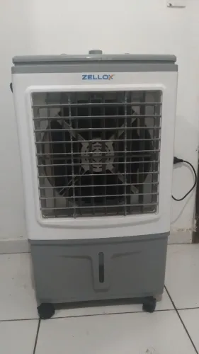 Climatizador de Ar Zellox 20L + 4 Recipientes de Gelo
