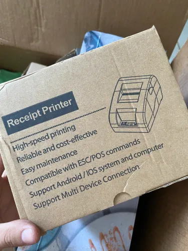 Impressora Térmica para Computador + 9 Bobinas Extras