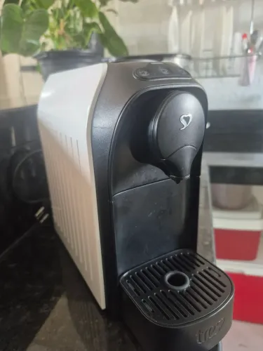Cafeteira cápsulas 2 corações 