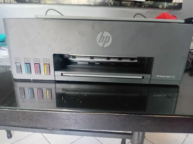 HP Smart Tank 521 Seminova - Menos de 100 Impressões - Com Tinta - R$ 400,00