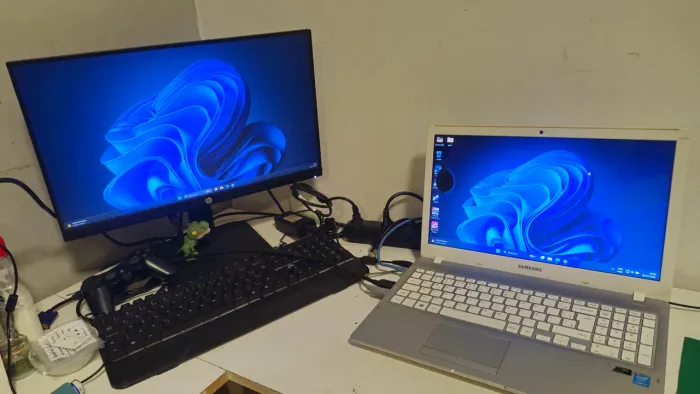 Notebook i7 + Monitor full hd