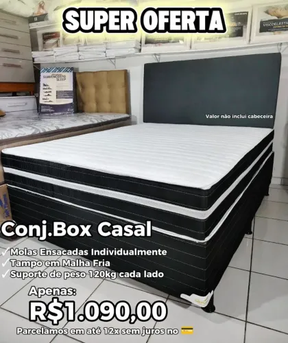Cama Box Casal 