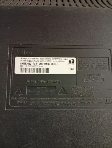 Aceito cartão Tv Philco ptv55f61snc4k led