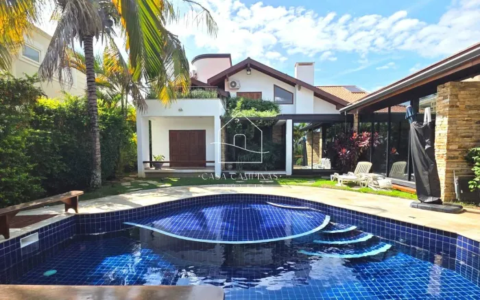Casa para Locação com 4 Quartos 453m³ no Loteamento Alphaville Campinas