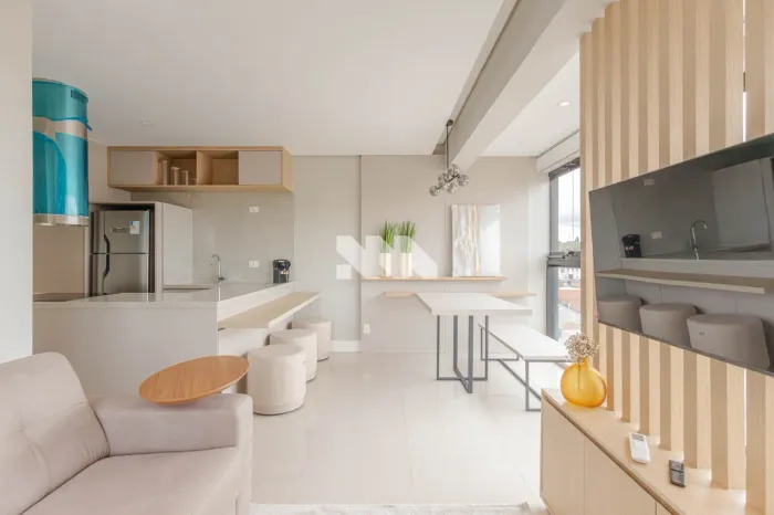 Apartamento mobiliado para locação no São Francisco - Curitiba