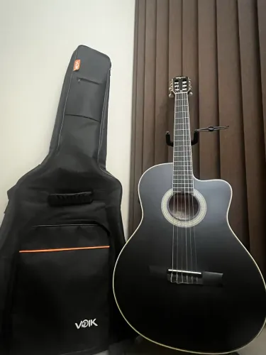 Vendo Violão Nylon Tagima Cartagena Flat Cutaway EQ + Bag + NF + Suporte