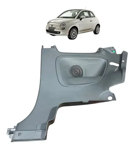 Moldura Direita Porta Malas Fiat 500 2012 1sd46jd7ae Cinza