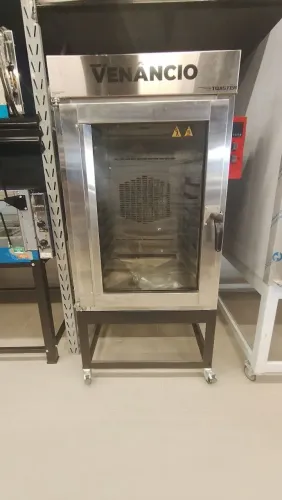 FORNO TURBO ELÉTRICO MONOFÁSICO 10 TELAS LINHA TWISTER VENÂNCIO