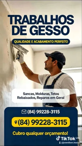 Gesseiro profissional