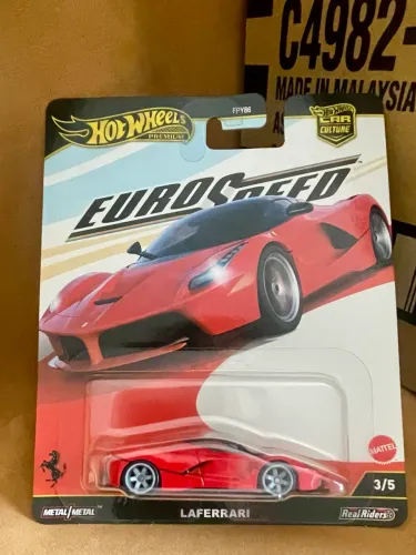 Hotwheels EuroSpeed LaFerrari Variação de rodas