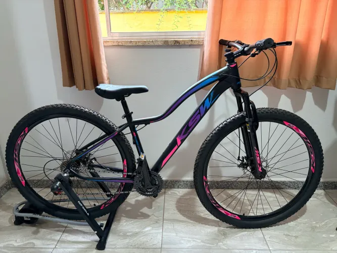 Bicicleta Aro 29 KSW Alumínio 24 Marchas - Usada Apenas 1 Vez! (Oportunidade)