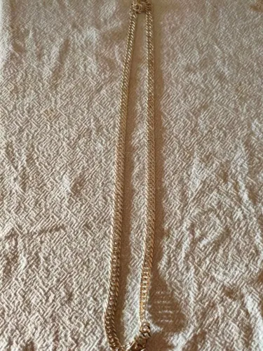 Corrente prata 9mm 70cm