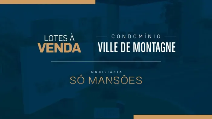 LOTE DE 1278m² À VENDA NO CONDOMÍNIO VILLE DE MONTAGNE NOVA LIMA / MG